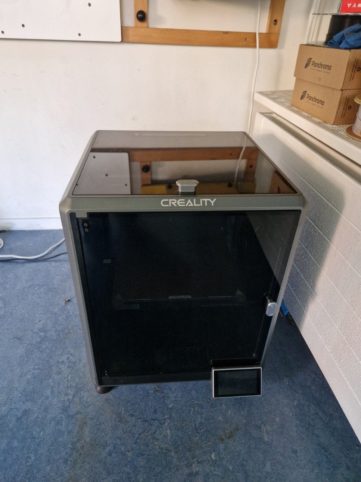 Creality K1 Max 3D-printer - Zo goed als nieuw, Ophalen, Ingebouwde Wi-Fi, Zo goed als nieuw, Filament