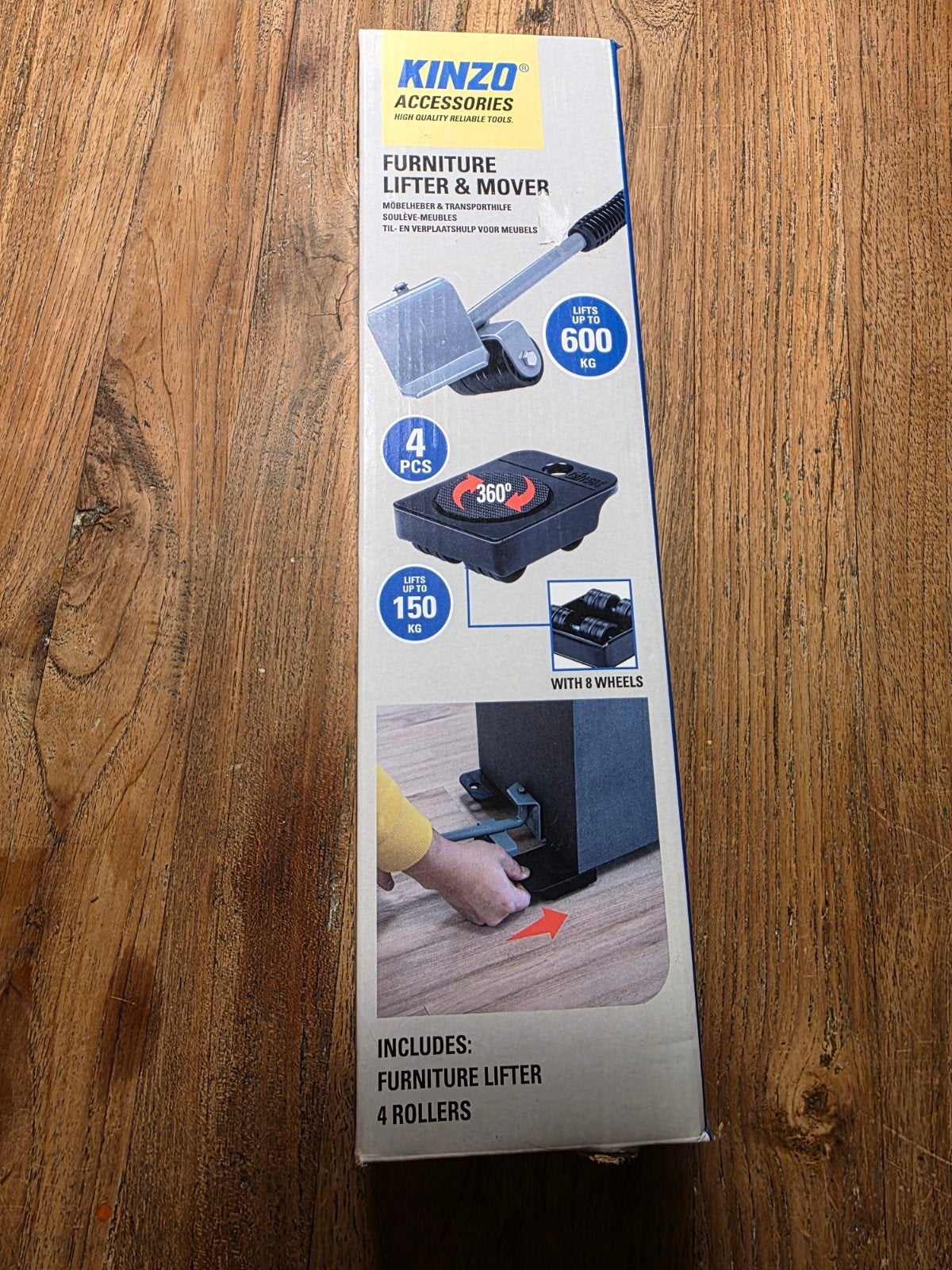 Kinzo Meubellifter & Transportroller Set - Nieuw, Ophalen of Verzenden, Zo goed als nieuw