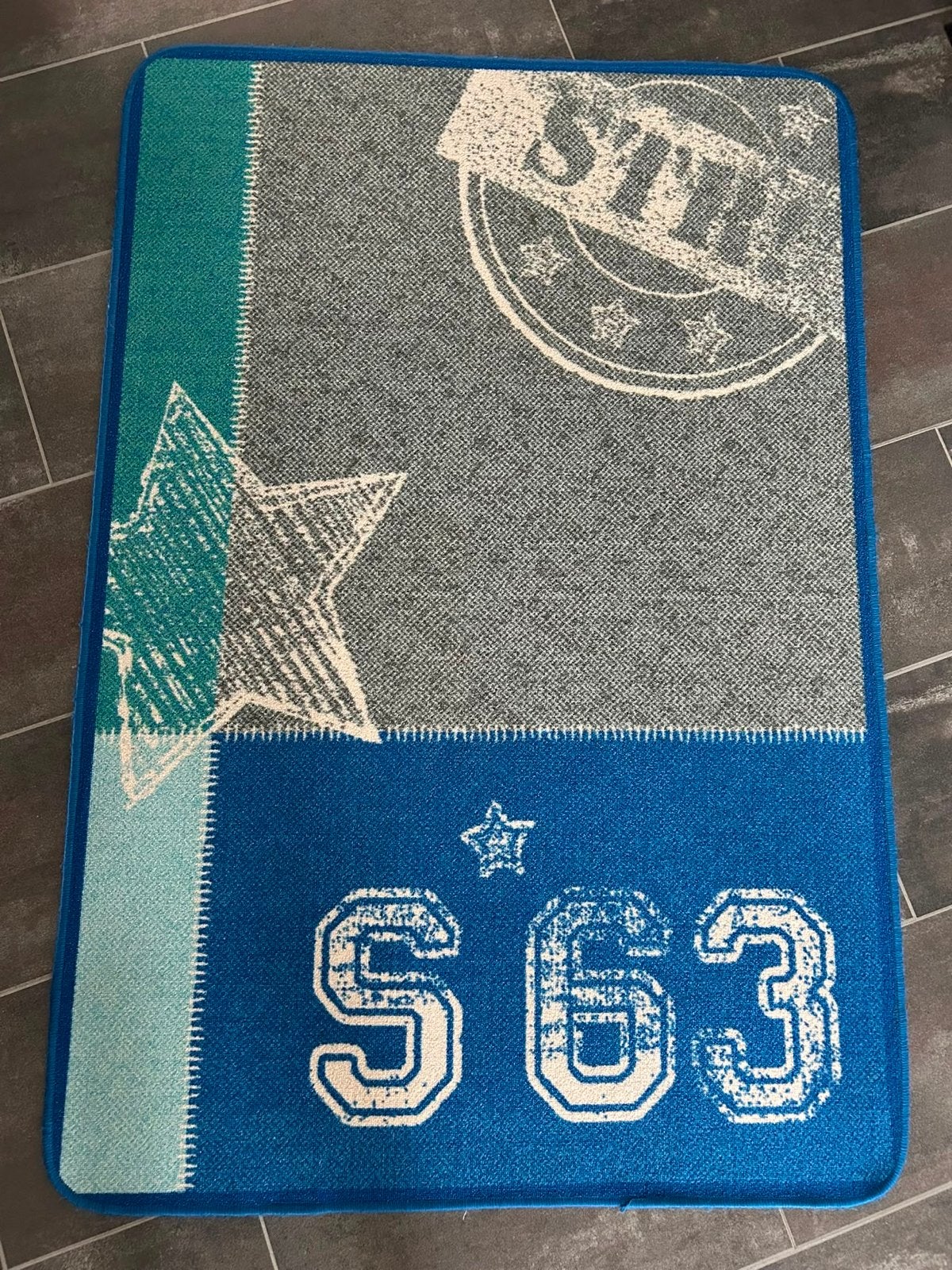 Vloerkleed van het merk Lief, Ophalen, Gebruikt, 100 tot 150 cm, Blauw