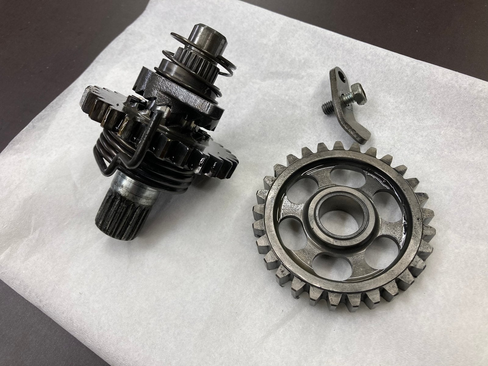 Honda cr 250 kickstart mechanisme 1992-2001, Motoren, Ophalen of Verzenden, Gebruikt