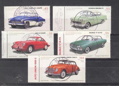 Duitsland  Michel nr. 2362-66  Luxe  gestempeld, Ophalen, BRD, Gestempeld