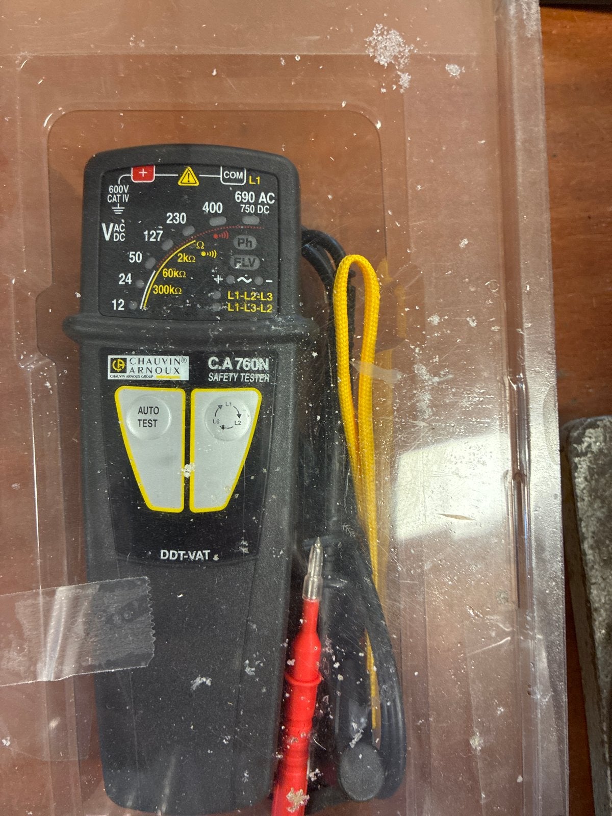 Chauvin Arnoux C.A 760N Safety Tester - Zo goed als nieuw, Ophalen of Verzenden, Zo goed als nieuw