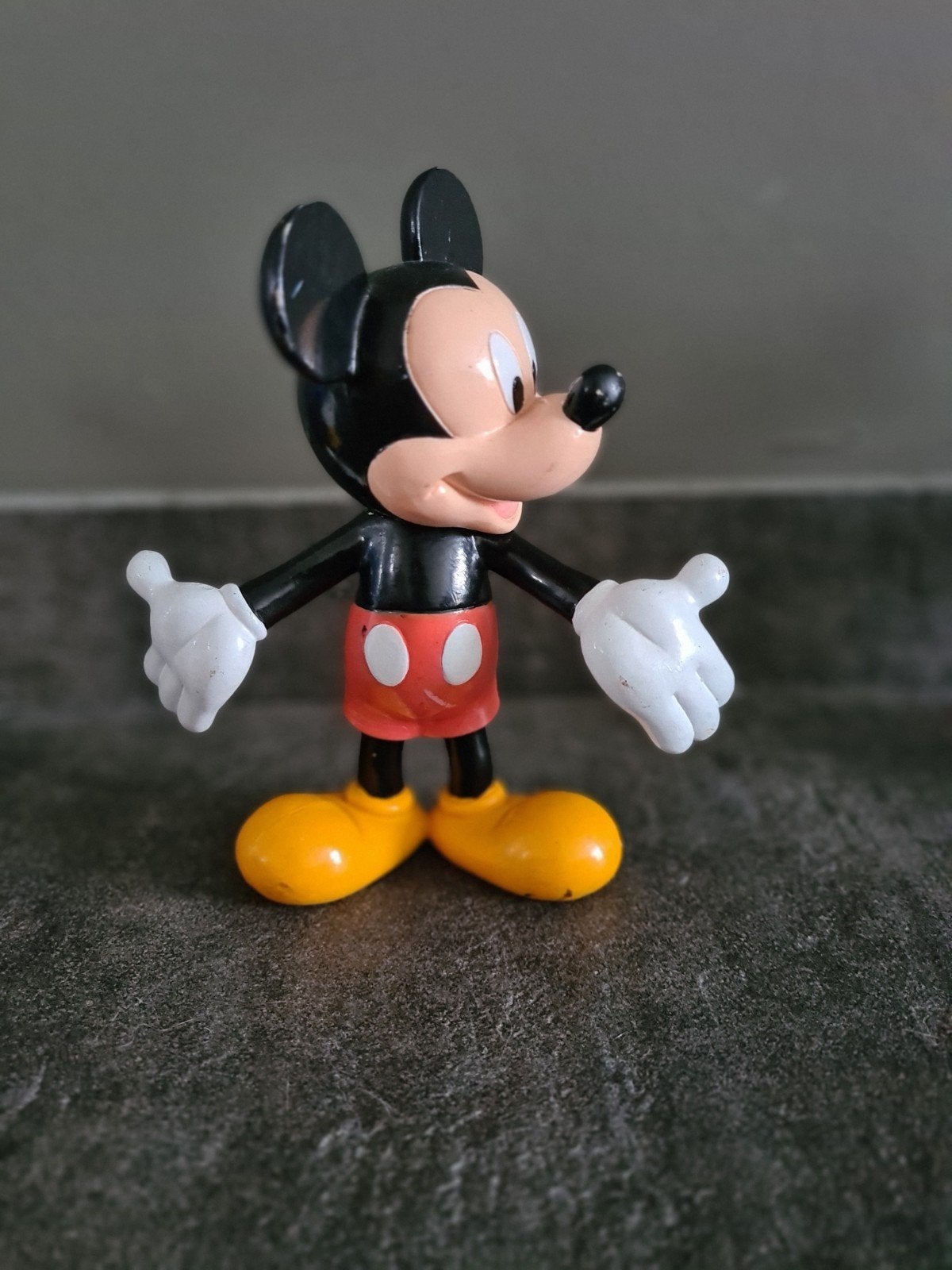Vintage Mickey Mouse Bobblehead beeldje - Disney Figuur, Verzamelen, Ophalen of Verzenden, Mickey Mouse, Gebruikt, Beeldje of Figuurtje