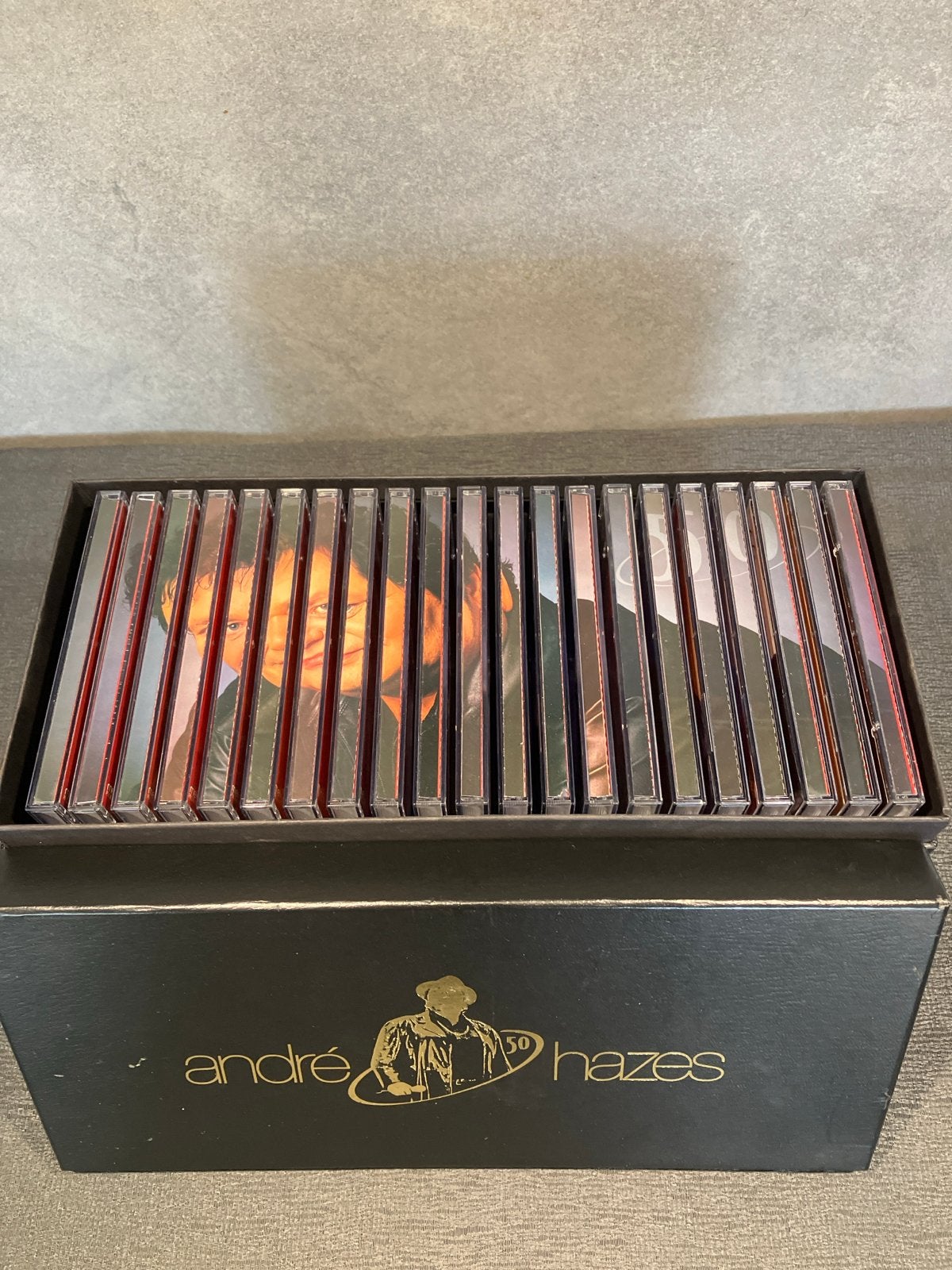 André Hazes 50 jaar CD Box - Zo goed als nieuw, Cd's en Dvd's, Ophalen of Verzenden, Zo goed als nieuw, Nederlandstalig, Boxset