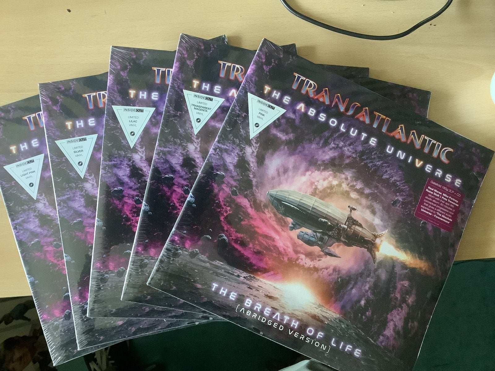Transatlantic-the absolute unverse 2LP + cd abridged., Progressive Rock, Speciale editie, Ophalen of Verzenden, 12 inch