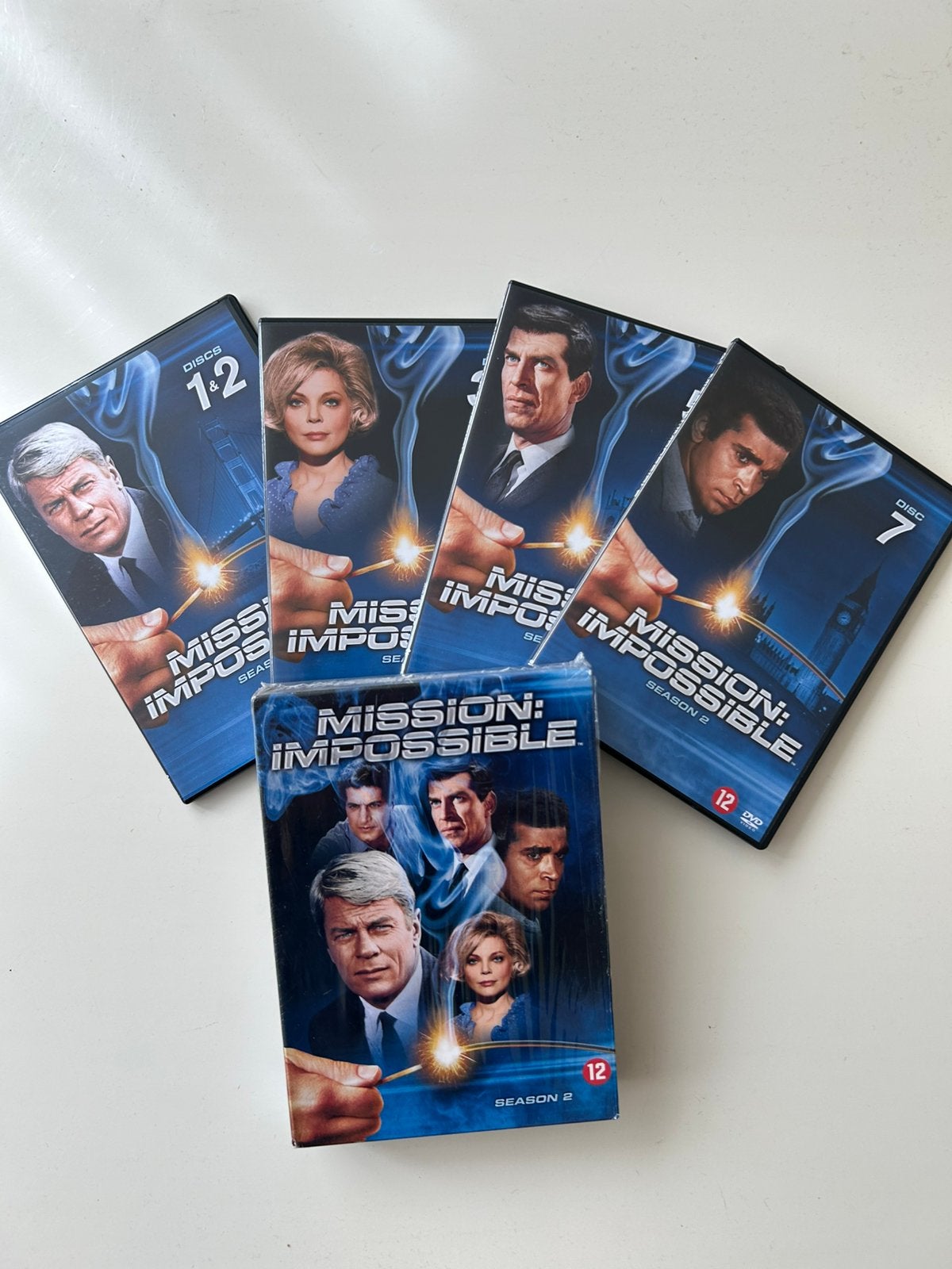 -Mission: Impossible- Seizoen 2- 7-delige dvd boxset, Engels, Nederlands, Ophalen of Verzenden, Zo goed als nieuw