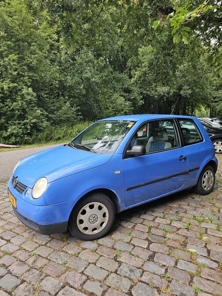 Volkswagen Lupo 1.4 55KW 2000 Blauw, APK tot juli 2027, Voorwielaandrijving, 74 pk, 31 €/maand, 4 cilinders