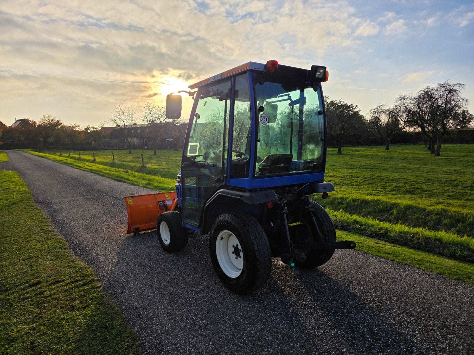 Iseki TM3160 met cabine/sneeuwschuif., Overige merken, Gebruikt, 2500 tot 5000, Ophalen of Verzenden