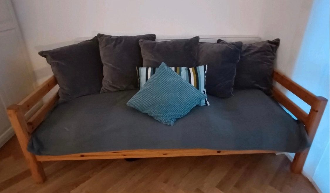 FLEXA Classic - Eenpersoonsbed - massief grenen - 90x200cm!!, Ophalen, 85 tot 100 cm, Gebruikt, Lattenbodem