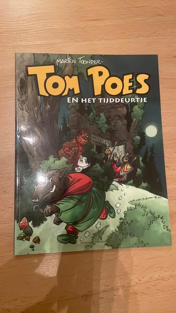 Tom Poes en het Tijddeurtje - Marten Toonder stripboek, Boeken, Stripboeken, Eén stripboek, Ophalen of Verzenden, Zo goed als nieuw