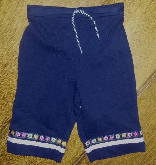 Donkerblauwe Gymboree broek maat 50/56 NIEUW (10513) a, Kinderen en Baby's, Babykleding | Maat 50, Broekje, Meisje, Gymboree, Nieuw