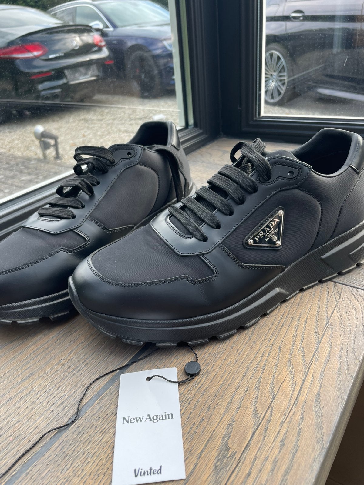 Prada Sneakers (42), Ophalen of Verzenden, Zo goed als nieuw, Zwart
