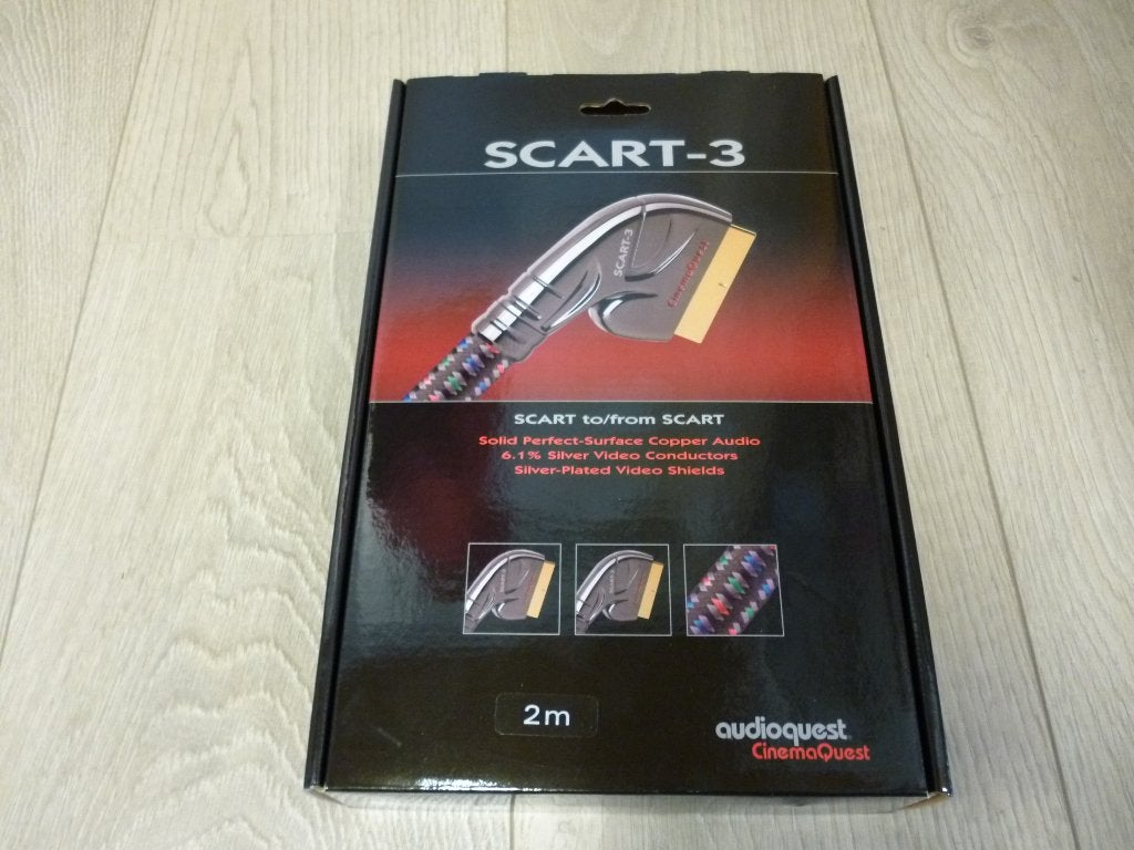 audioquest scartkabel scart 2m NIEUW, Audio, Tv en Foto, Audiokabels en Televisiekabels, Ophalen of Verzenden, Nieuw, Minder dan 2 meter