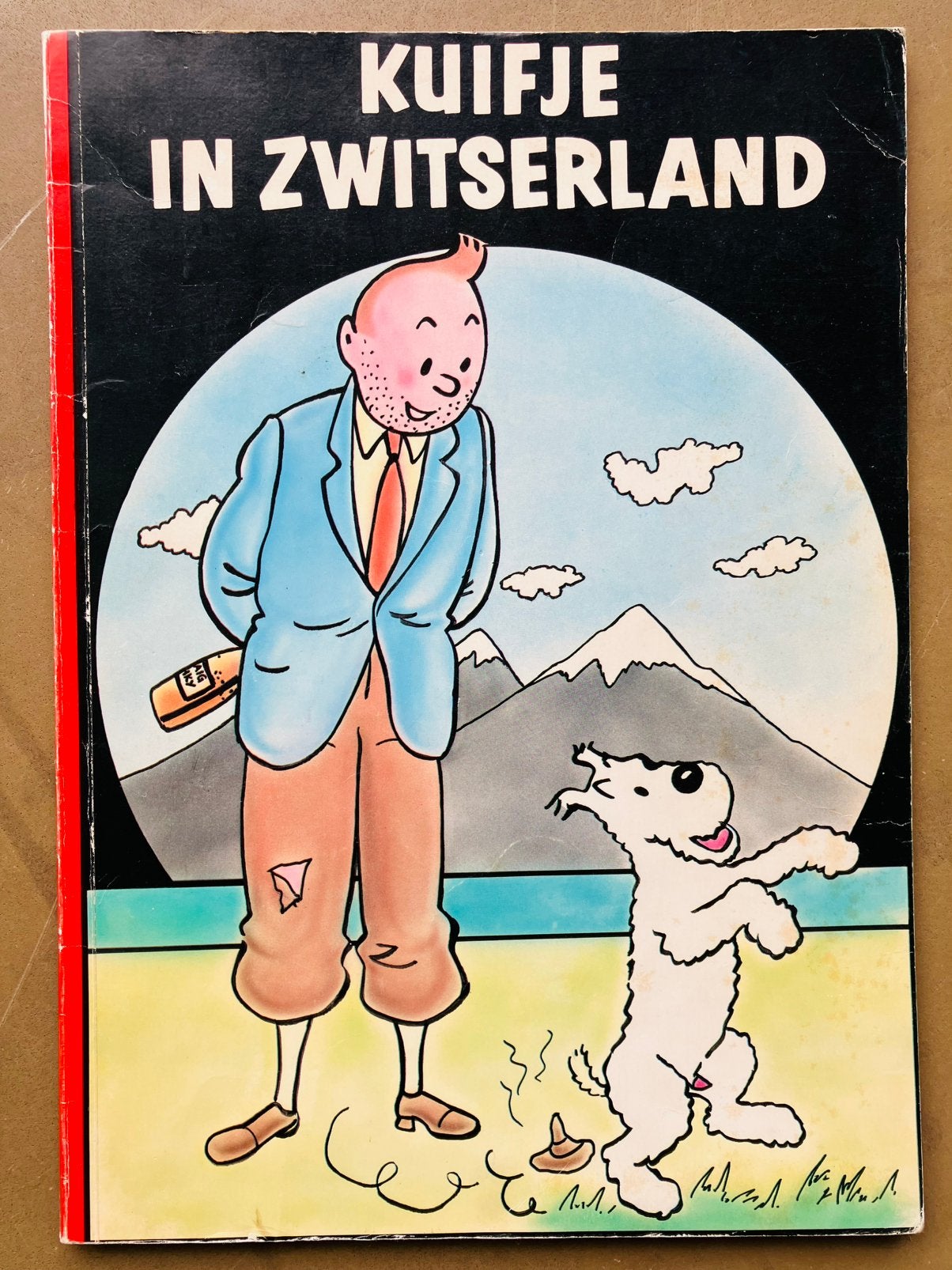 Kuifje in Zwitserland, Eén stripboek, Ophalen of Verzenden, Gelezen