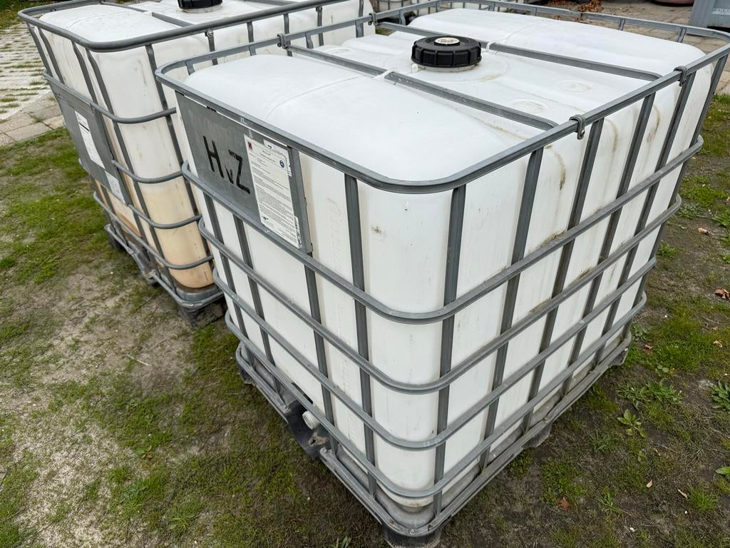 IBC 1000 liter vat met krat, Doe-het-zelf en Verbouw, Ophalen, Gebruikt, 100 cm of meer, 60 cm of meer