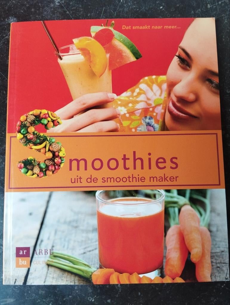 Arbu Culinair Boekje: Smoothies uit de Smoothie Maker, Onbekend, Overige typen, Ophalen of Verzenden, Zo goed als nieuw