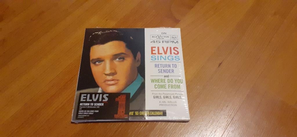 Elvis Presley single cd Return To Sender, Ophalen of Verzenden, Nieuw in verpakking