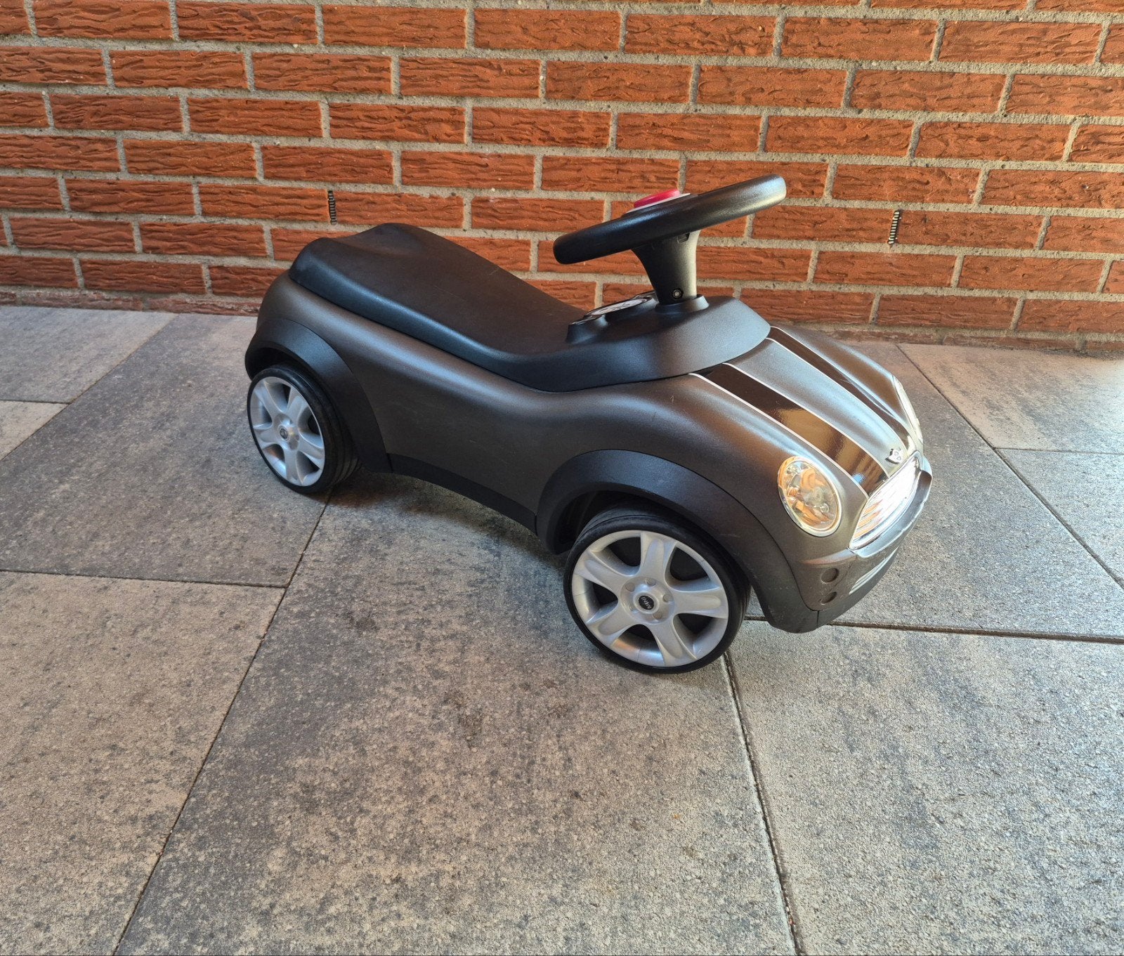 BMW MINI Cooper babyracer bronz Puky loopauto, Kinderen en Baby's, Ophalen, Gebruikt, Puky
