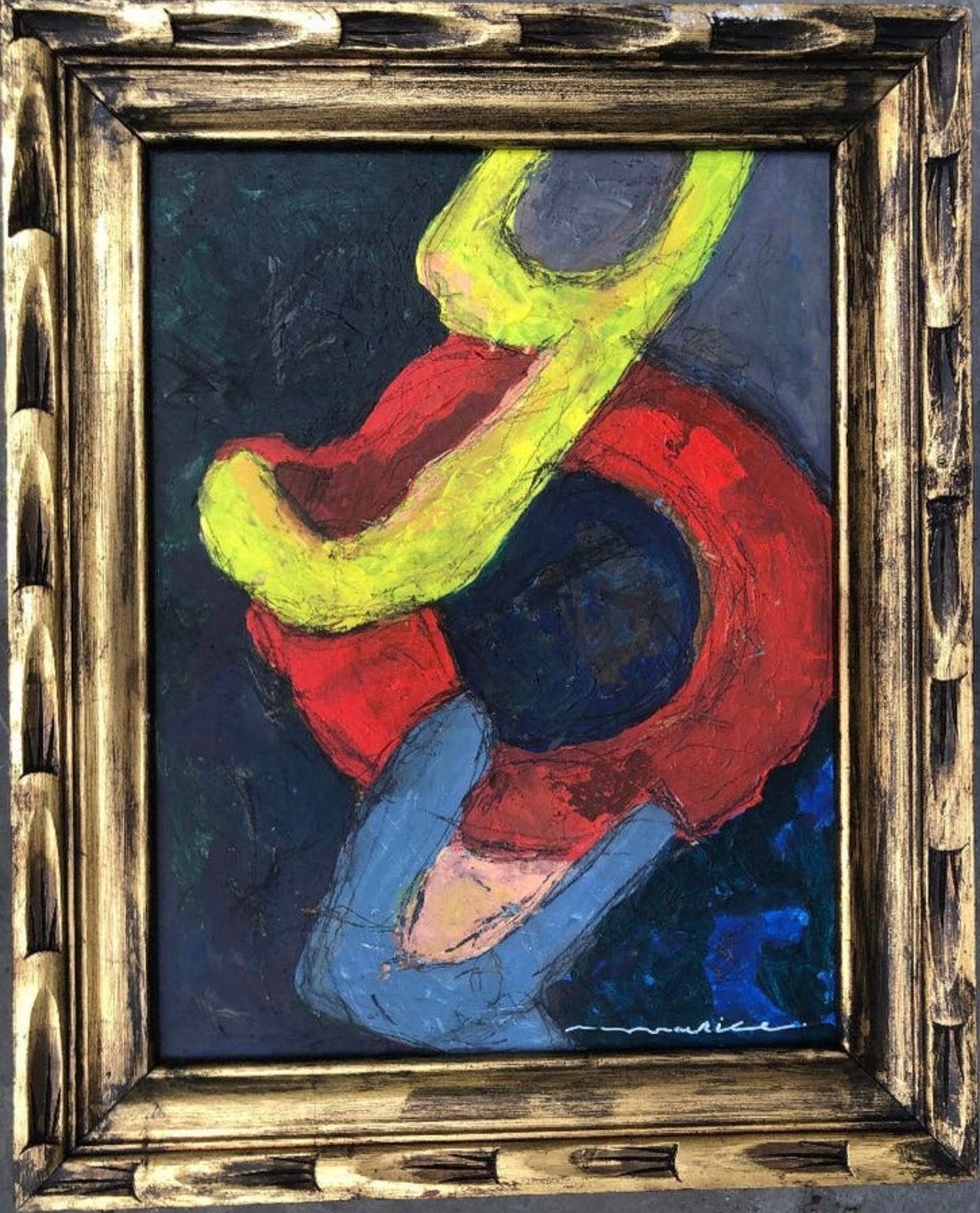 Modern bijzonder schilderij titel “ YOU”, Verzenden