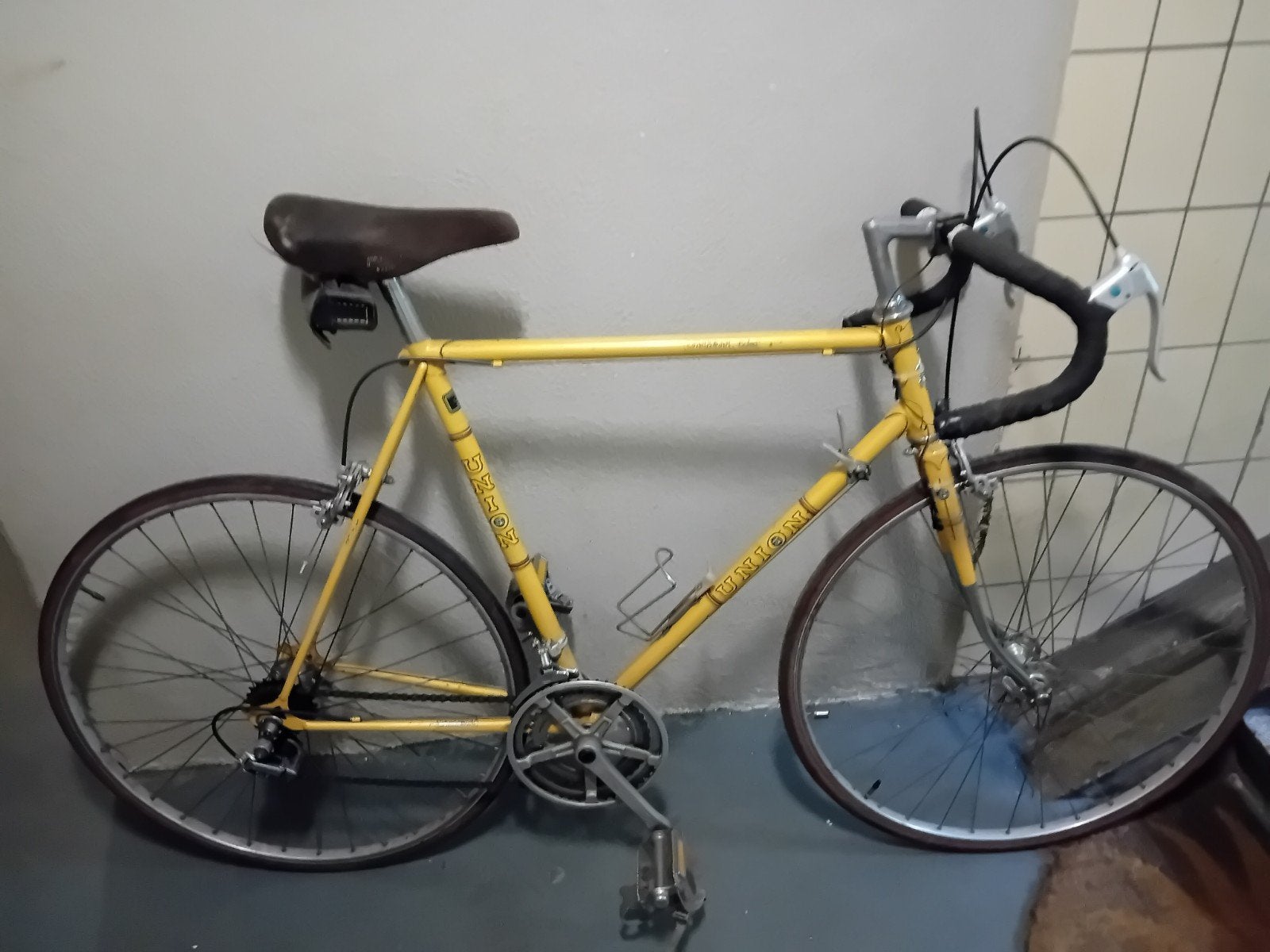 Herenfiets racefiets, Fietsen en Brommers, Fietsen | Heren | Sportfietsen en Toerfietsen, 28 inch, 10 tot 15 versnellingen, Zo goed als nieuw