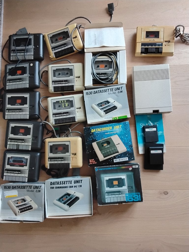 Commodore 64 artikelen, Ophalen, Gebruikt