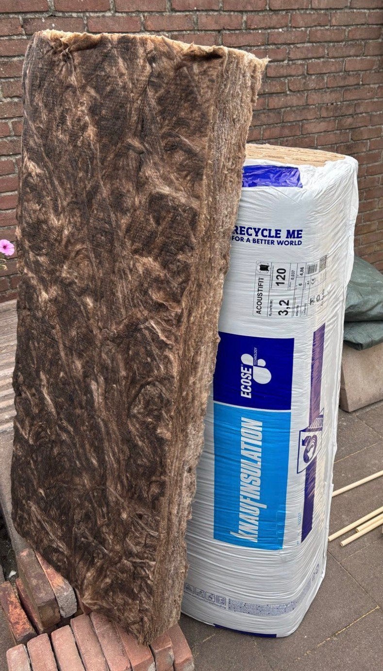 Knauf Acoustifit, Ophalen, 12 cm of meer, Nieuw, Minder dan 5 m²