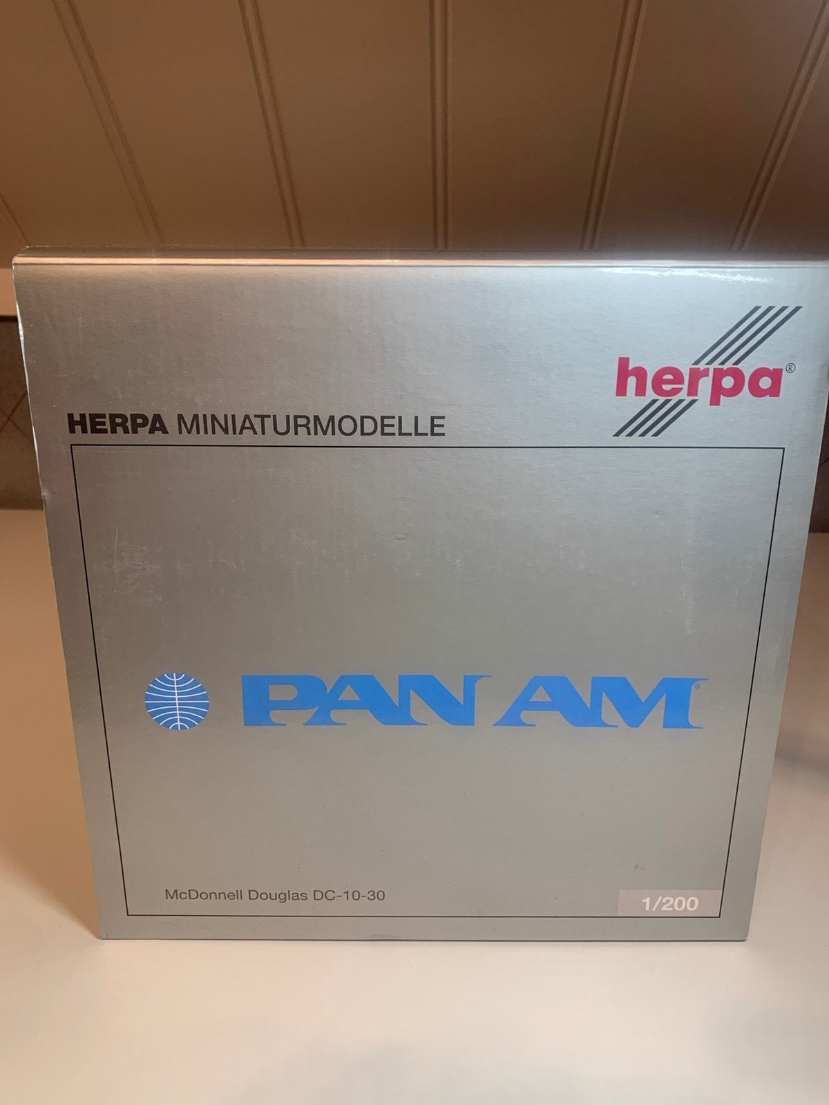 Herpa 1:200 Pan Am DC-10-30, Ophalen of Verzenden, Nieuw, Schaalmodel
