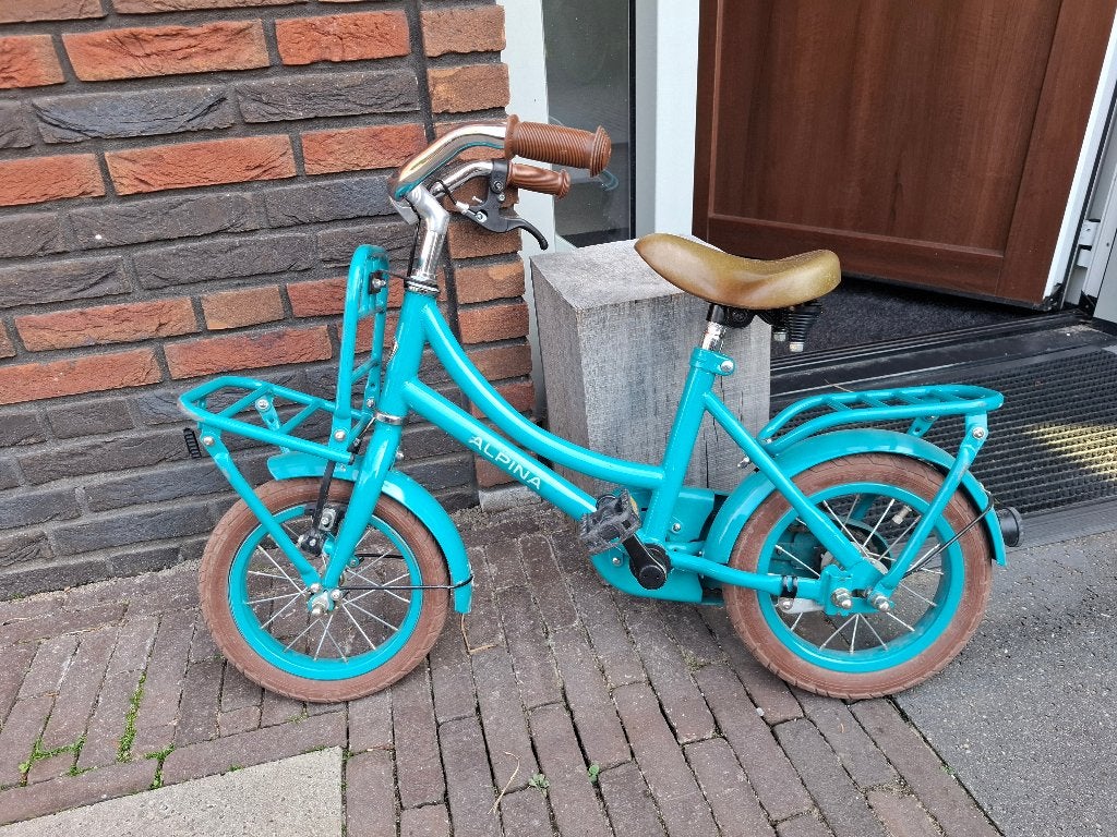 Kinderfiets, Ophalen, Terugtraprem, Gebruikt, Alpina