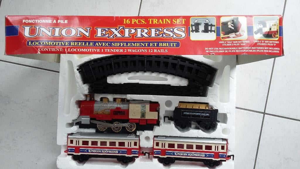 Union Express locomotief., Ophalen of Verzenden, Zo goed als nieuw, Jongen of Meisje