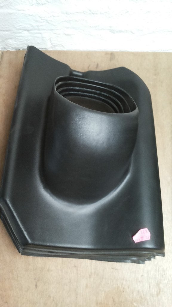 Ubbink dakdoorvoerpan 131mm Holle, Kunststof, Verzenden, Zwart, Overige typen