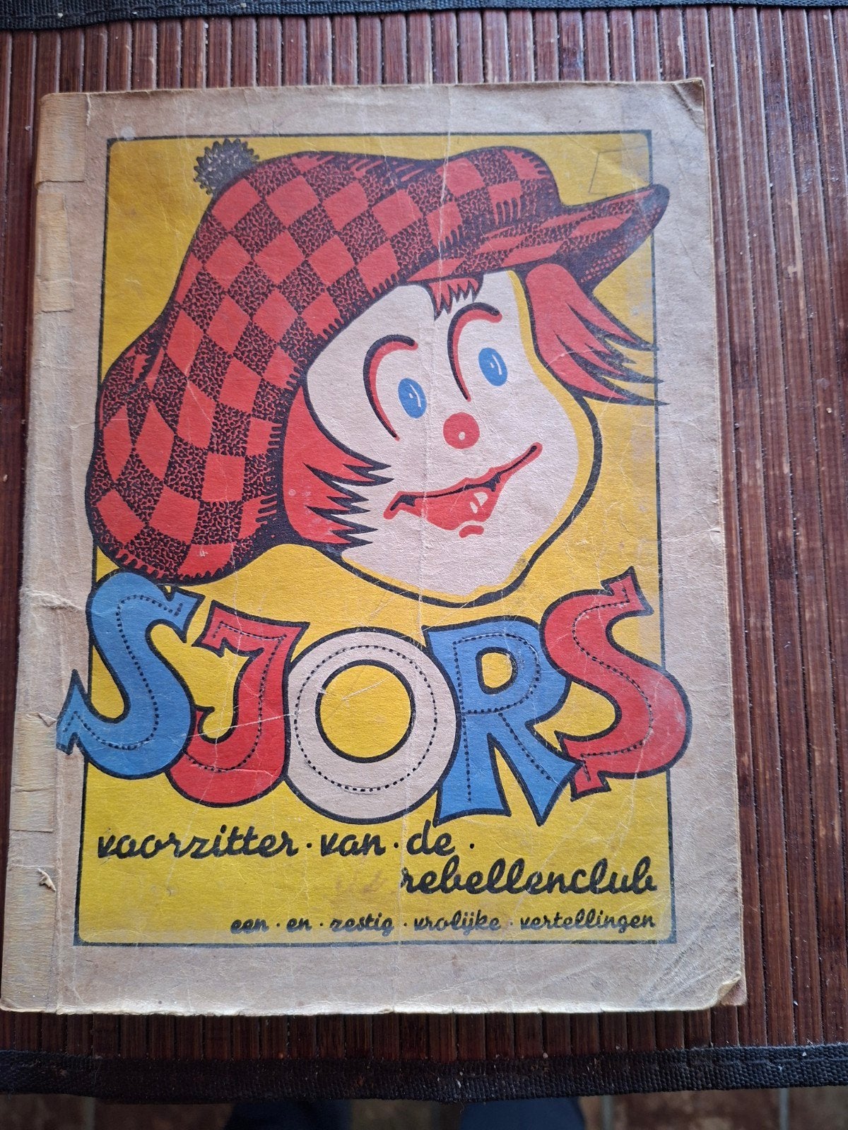 Sjors Voorzitter van de Rebellenclub - Oud stripboek, Boeken, Stripboeken, Eén stripboek, Ophalen of Verzenden, Gelezen