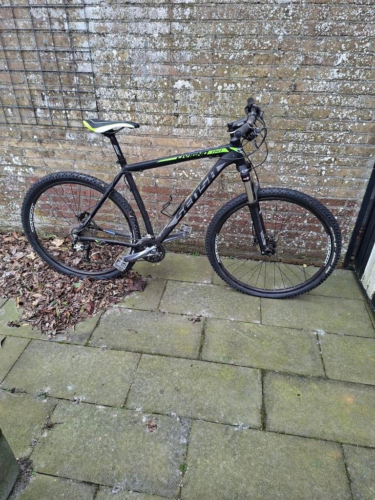 Sensa mountainbike z.g.a.n., Ophalen