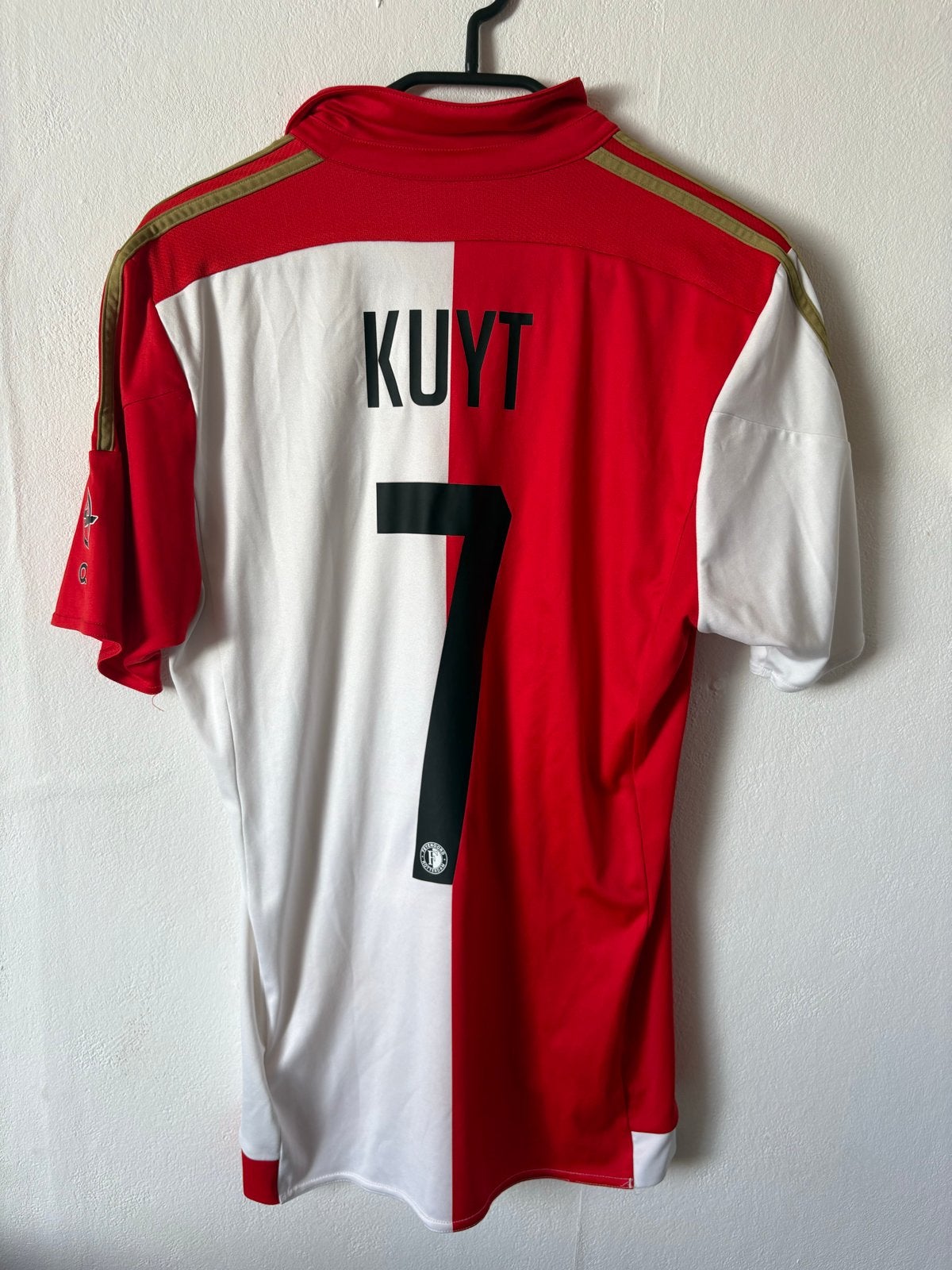 Feyenoord Thuisshirt 15/16 Kuyt Maat S, Gebruikt, Shirt, Ophalen of Verzenden, Adidas