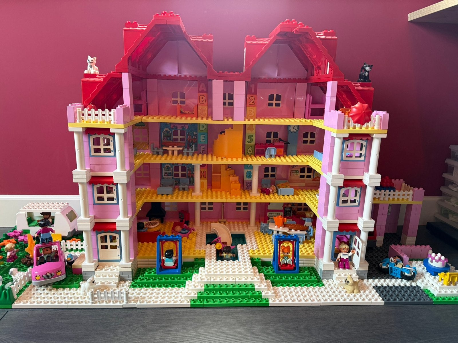 Lego Duplo huis XXXL Heel groot!, Ophalen, Zo goed als nieuw, Duplo
