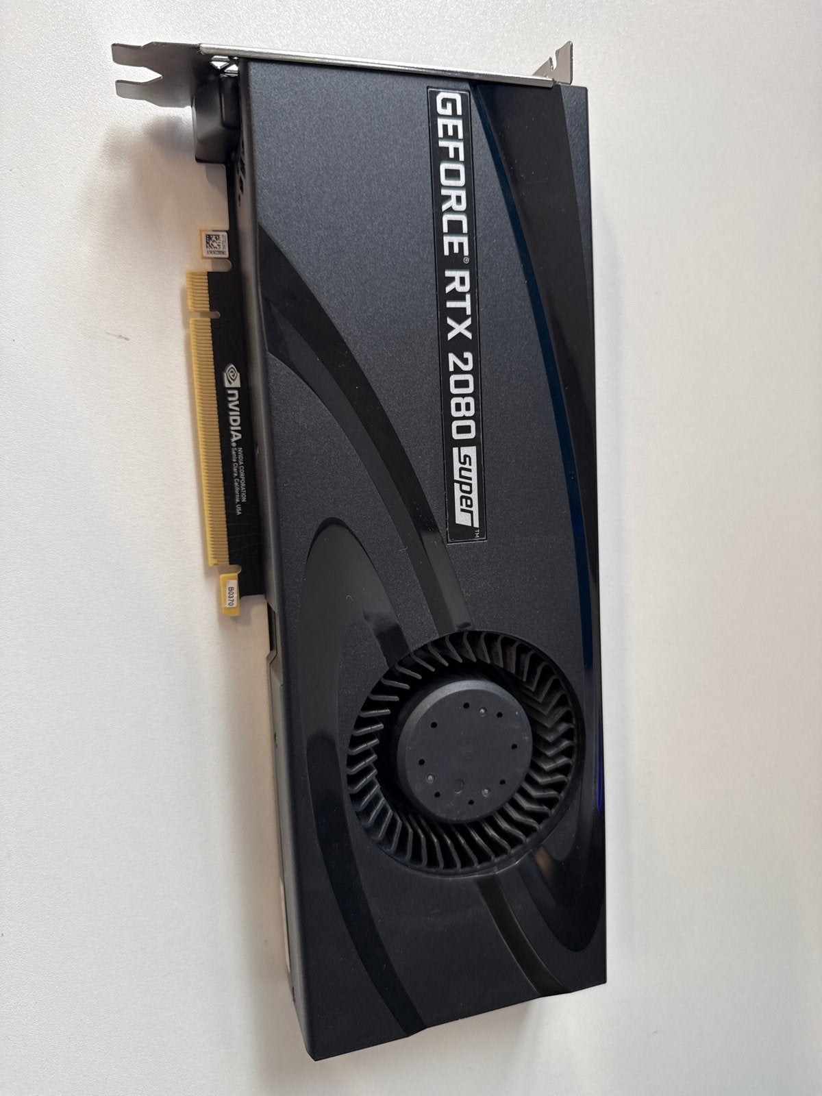 NVIDIA GeForce RTX 2080 Super Videokaart, Computers en Software, Videokaarten, PCI-Express 3, Gebruikt, HDMI, GDDR6