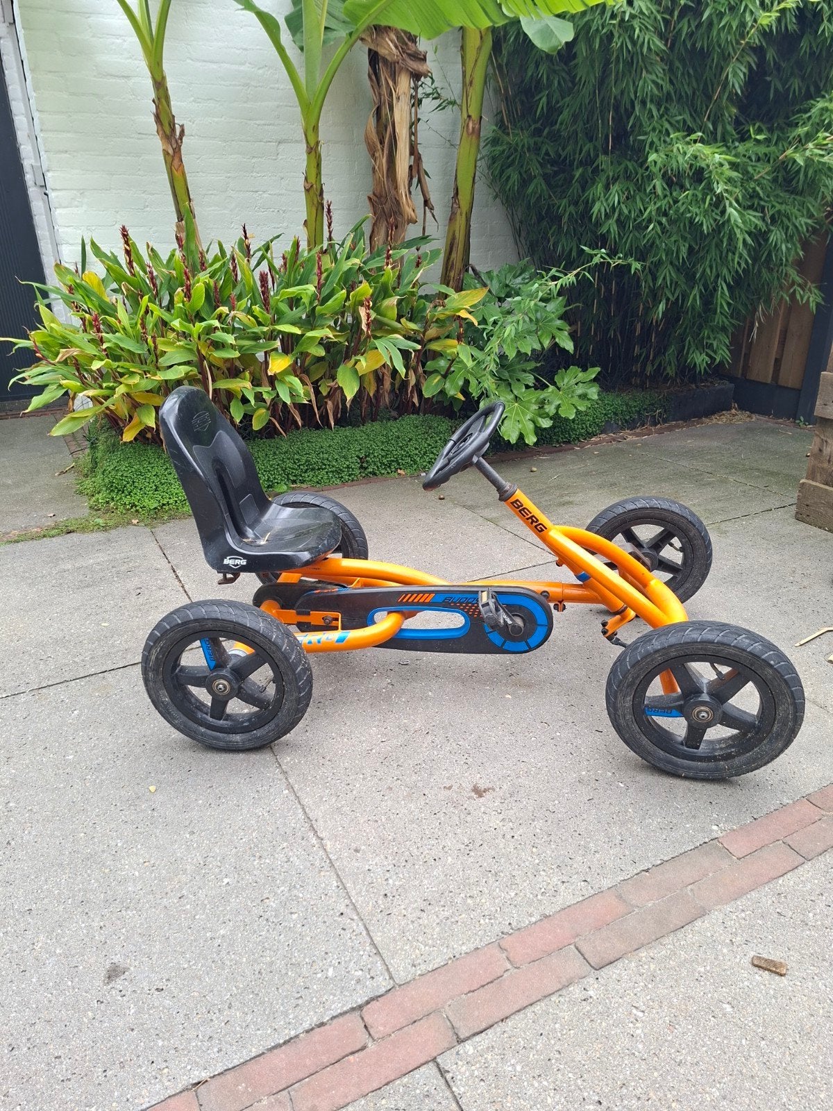 Berg Buddy skelter Oranje, Kinderen en Baby's, Speelgoed | Buiten | Skelters, Ophalen, Gebruikt, Berg, Vrijloopautomaat