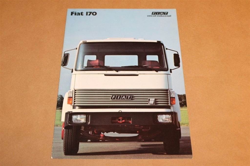 Zeldzame brochure - Fiat 170 [vrachtwagen] - Circa 1970, Boeken, Ophalen of Verzenden, Zo goed als nieuw, Tractor en Landbouw