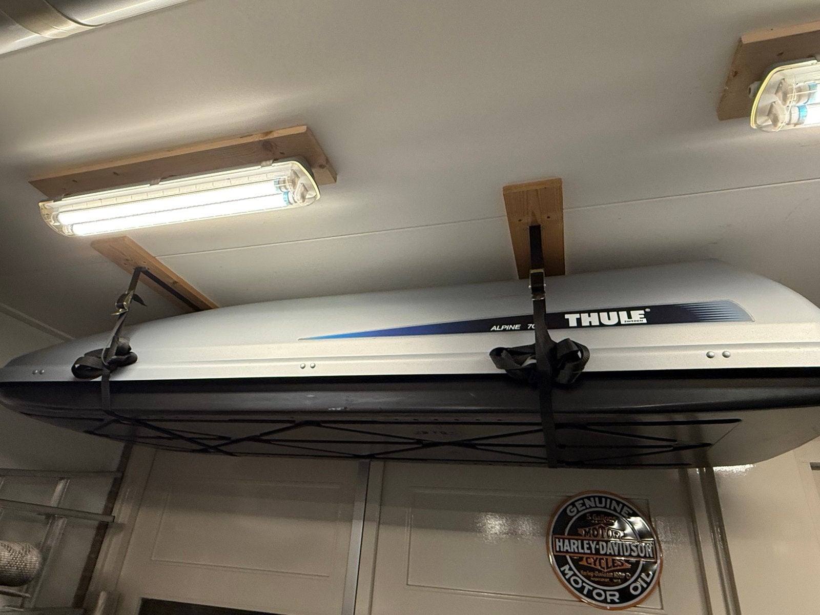 Thule Alpine 700 Dakkoffer - Ruim en Stevig, Auto diversen, Ophalen of Verzenden, Gebruikt