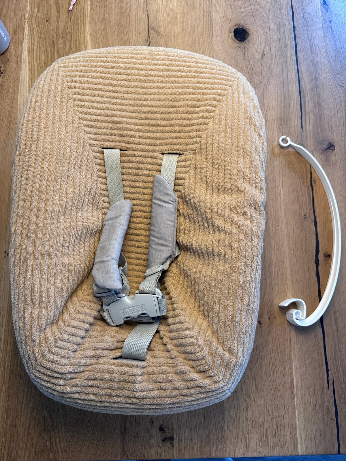 Stokke Tripp Trapp Newborn Set met nieuwe hoes, Kinderen en Baby's, Kinderstoelen, Ophalen, Zo goed als nieuw, Overige typen, Gordel(s)