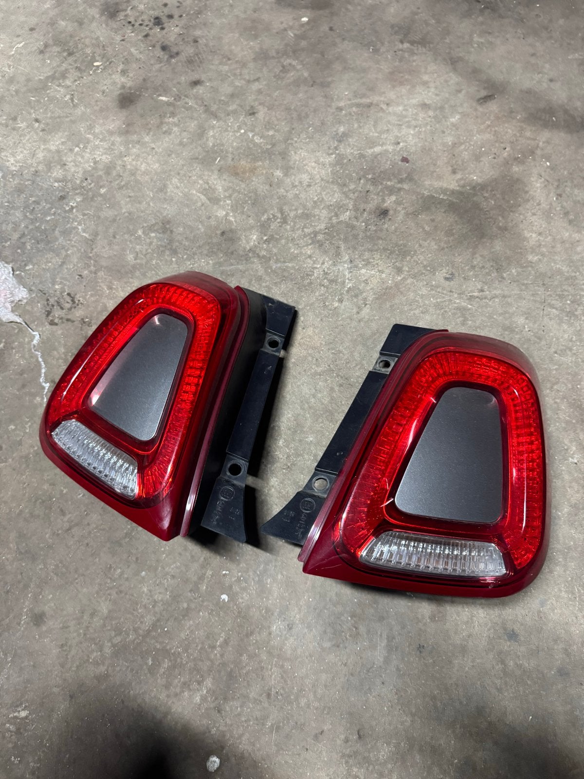 Fiat 500 / Abarth 595 Achterlichten (Set), Verzenden, Gebruikt, Fiat
