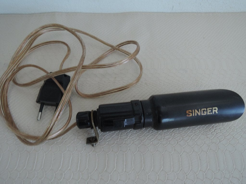 Origineel oud Singer naaimachine lampje, Ophalen of Verzenden