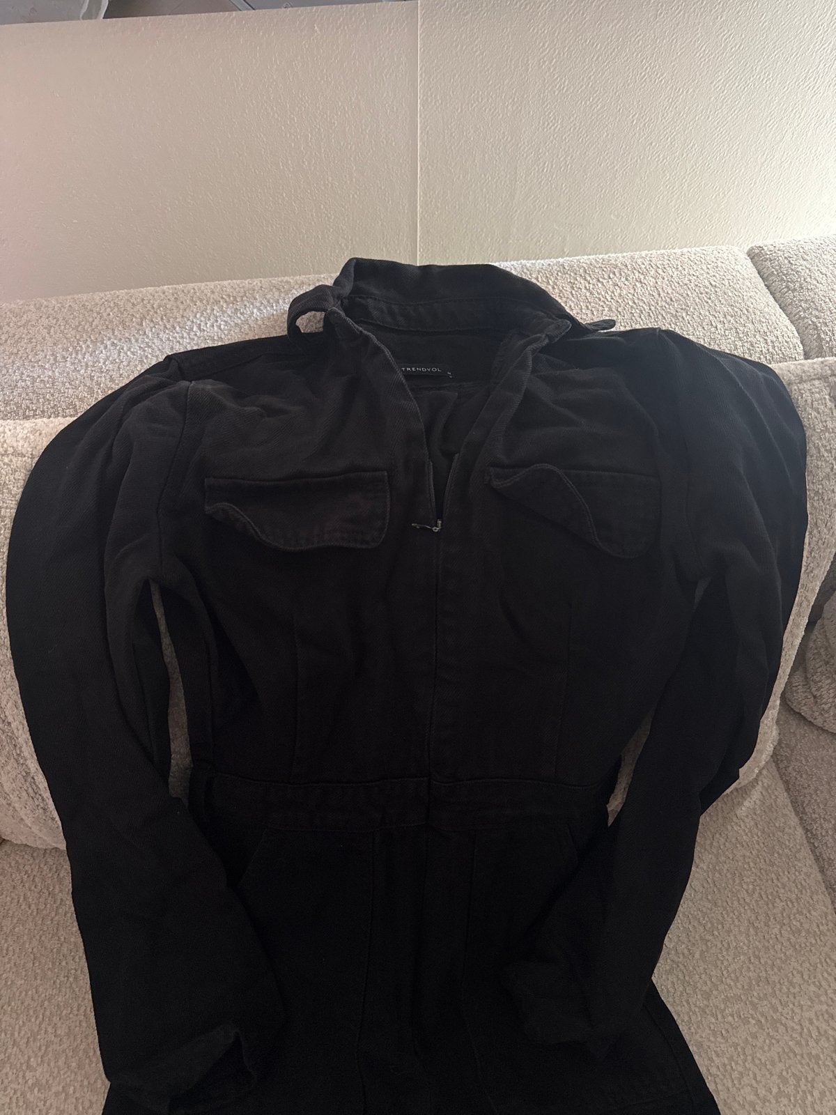 Zwarte jumpsuit maat 32, Kleding | Dames, Jumpsuits, Ophalen, Gedragen, Maat 34 (XS) of kleiner, Zwart