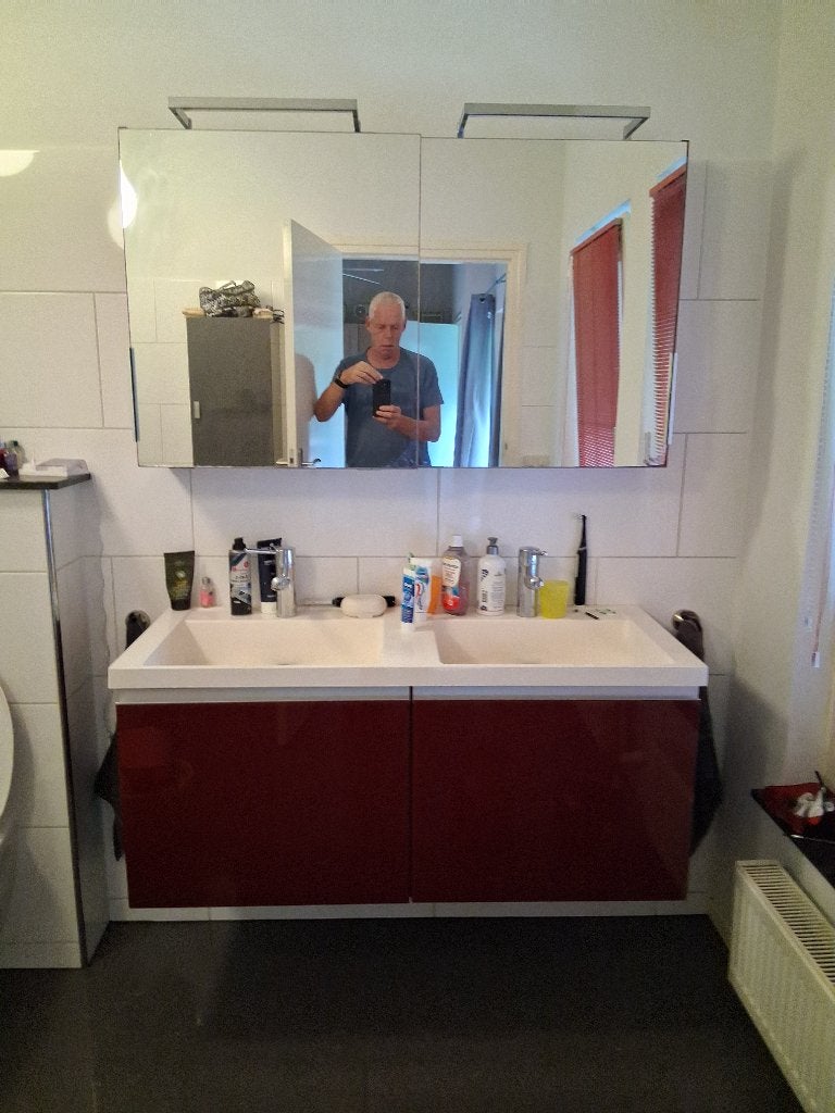 badkamer meubel 120cm, Ophalen, Gebruikt, 100 tot 150 cm, Minder dan 100 cm