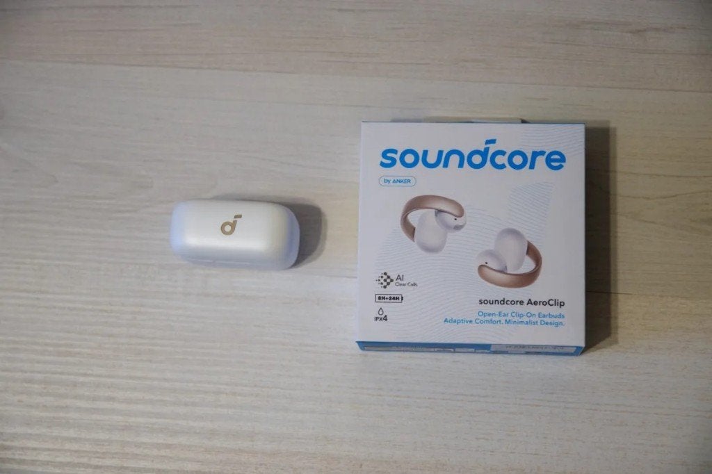 Soundcore AeroClip Open Ear Clip-On Earbuds - ZGAN, Overige merken, Soundcore by Anker, Ophalen of Verzenden, Multipoint