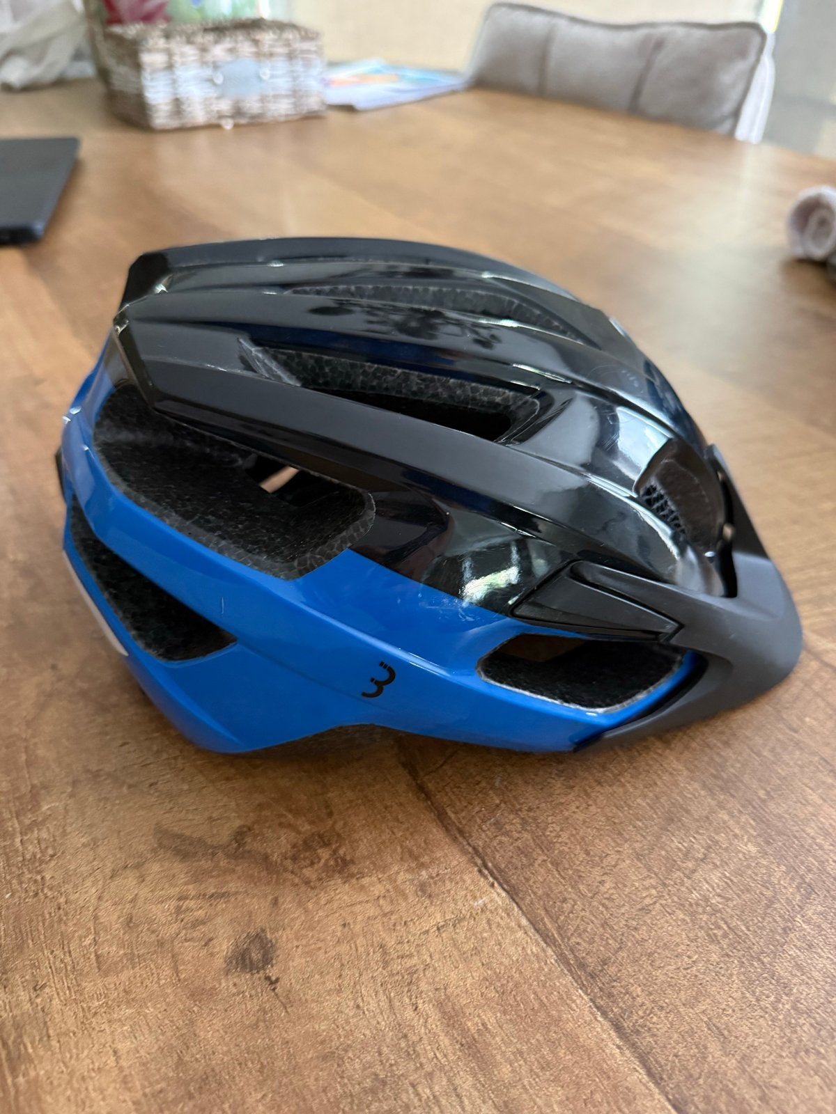 Blauwe Fietshelm BBB BHE-29 in zeer goede staat, Fietsen en Brommers, Fietsaccessoires | Fietshelmen, Ophalen of Verzenden, Zo goed als nieuw