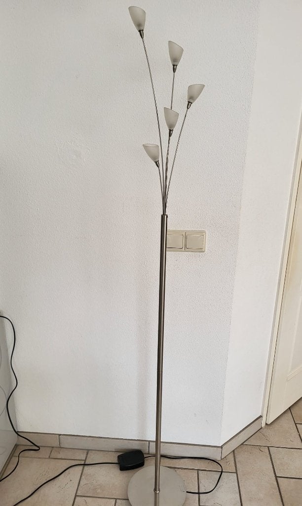 Sta-lamp, Ophalen, Gebruikt, Metaal, 100 tot 150 cm