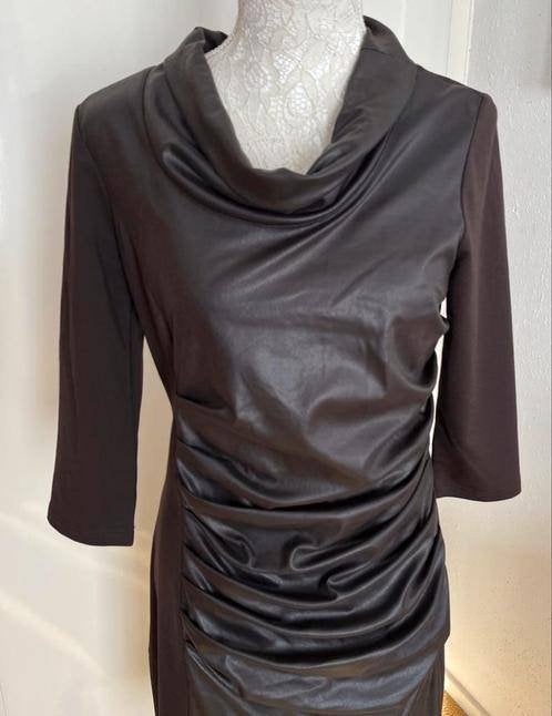 Dolce Vita lederlook jurk maat 38 [v], Maat 38/40 (M), Bruin, Nieuw, Ophalen of Verzenden