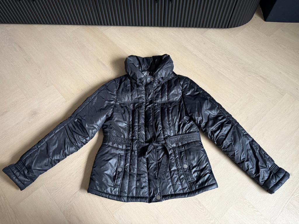 Dames jas, Kleding | Dames, Ophalen of Verzenden, Zo goed als nieuw, Maat 46/48 (XL) of groter, Zwart