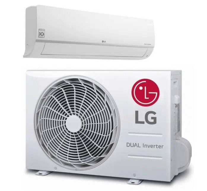 Nieuwe LG Dual Inverter Airconditioner - Koelen en Verwarmen, Ophalen, Nieuw, 3 snelheden of meer, Energieklasse A of zuiniger