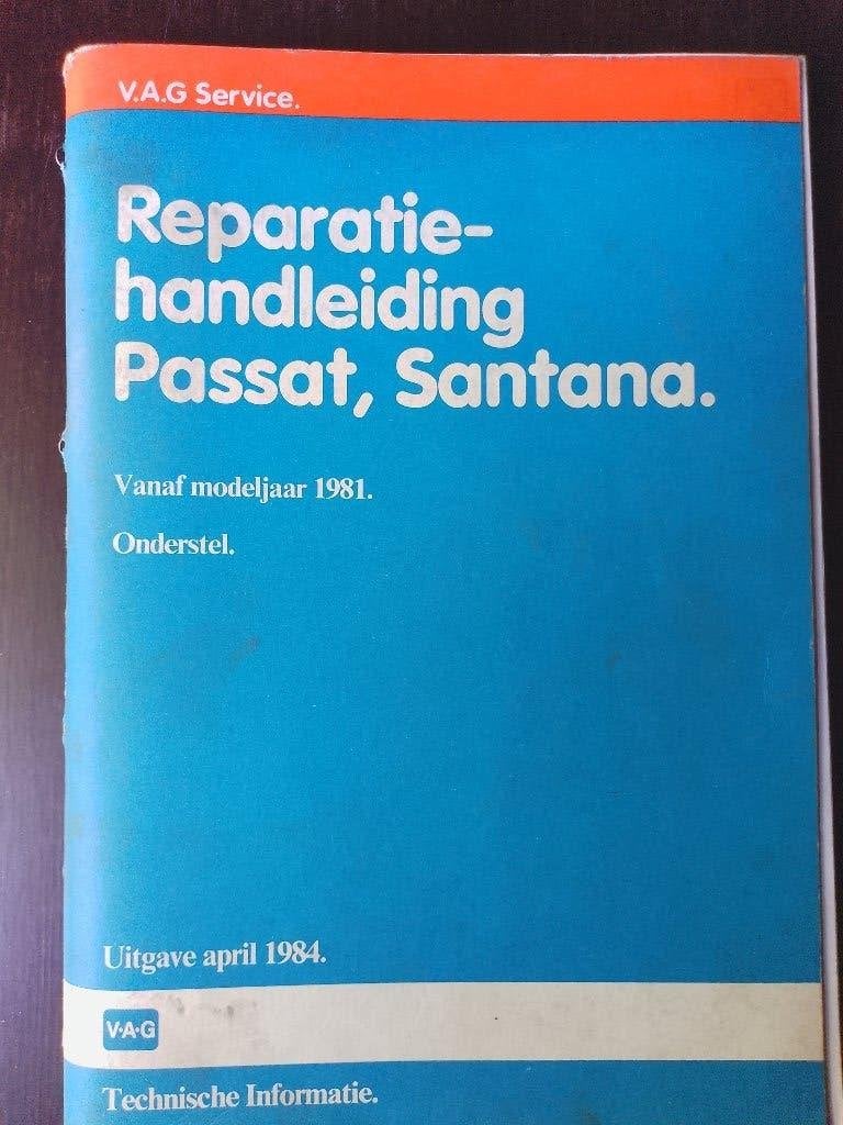 Vw Passat B2 dealer werkplaatsboeken Onderstel + rem Syncro, Ophalen of Verzenden, Gelezen, Volkswagen